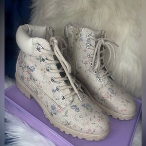 Steve Madden NYC Ferris Ankle Boots- Floral